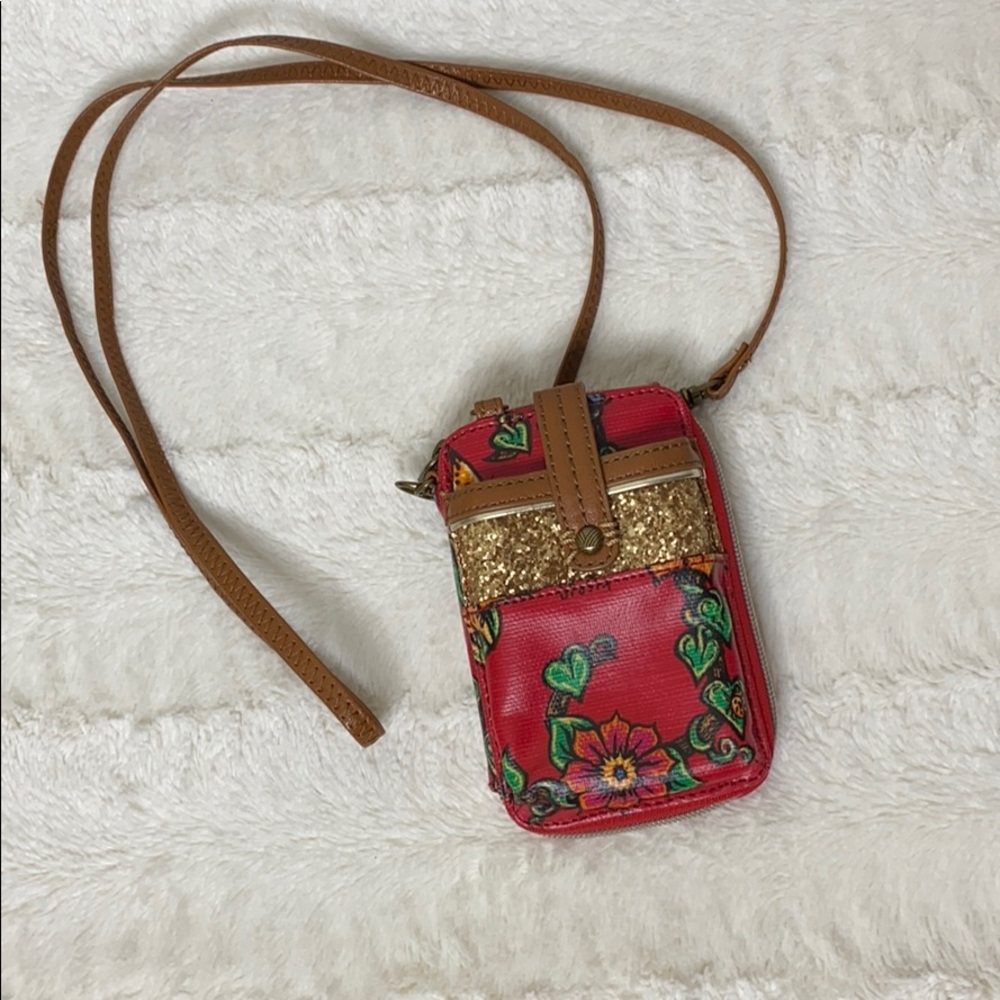 Sakroots Artist Circle Ruby True Love Crossbody